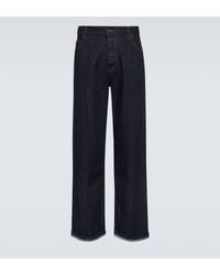 The Row - Ross Mid-rise Straight Jeans - Lyst