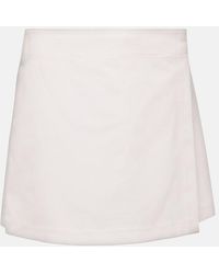 Chloé - High-Rise Cotton Skort - Lyst