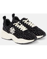 Tory Burch - Good Luck Studded Trainer - Lyst