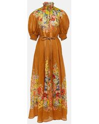 Zimmermann - Alight Floral Maxi Dress - Lyst