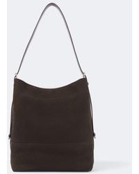 Lemaire - Belted Leather Tote Bag - Lyst