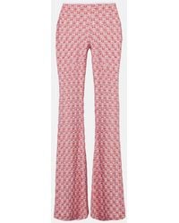 Missoni - Lame Lace Flared Pants - Lyst