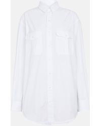 Wardrobe NYC - Cotton Poplin Shirt Dress - Lyst