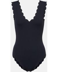 Marysia Swim - Charleston Scalloped Reversible Swimsuit - Lyst