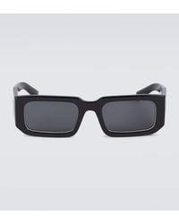 Prada - Eckige Sonnenbrille Symbole - Lyst