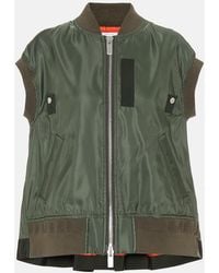 Sacai - Weste Aus Nylon - Lyst