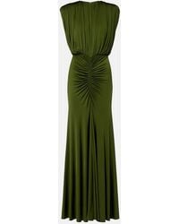Self-Portrait - Draped Ruched Gown - Lyst