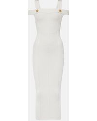 Balmain - Midi Dresses - Lyst
