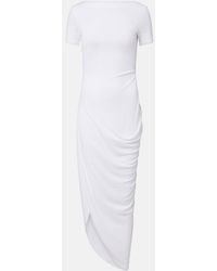 Jacquemus - The Sole Cutout Jersey Midi Dress - Lyst