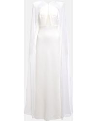 Roland Mouret Bridal Chiffon Gown - White