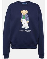 Polo Ralph Lauren - Sweatshirt Polo Bear aus einem Baumwollgemisch - Lyst