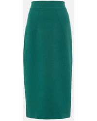 Safiyaa - Hokuku Crepe Pencil Skirt - Lyst