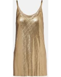 Rabanne - Chainmail Minidress - Lyst