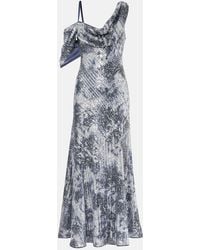 Diane von Furstenberg - Joaquin Sequined Maxi Dress - Lyst