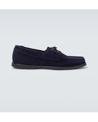Saman Amel - City Moc Suede Boat Shoes - Lyst