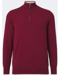 arch4 - Mr Fenchurch Cashmere Half-Zip Sweater - Lyst