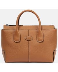 Tod's - Di Leather Shoulder Bag - Lyst