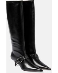 Blumarine - Jeanne Leather Knee-high Boots - Lyst