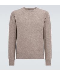 ZEGNA - Ribbed-Knit Cashmere Sweater - Lyst