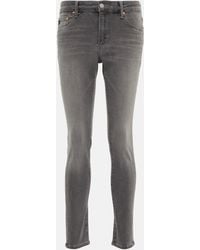 AG Jeans - Farrah Skinny Ankle High-rise Skinny Jeans - Lyst