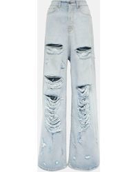 Vetements - High-rise Wide-leg Jeans - Lyst
