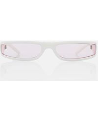 Rick Owens - Fog Oval Sunglasses - Lyst