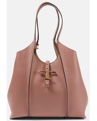 Tod's - Tsb Small Leather Tote Bag - Lyst