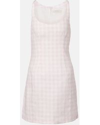 Faithfull the Brand Blair Mini Dress in White | Lyst