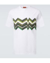 Missoni - T-Shirt Aus Baumwolle - Lyst