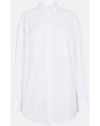Wardrobe NYC - Cotton Poplin Shirt Dress - Lyst