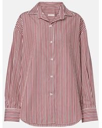 Faithfull the Brand - En Vau Striped Cotton Shirt - Lyst