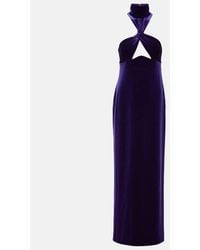 Galvan London - Cleveland Velvet Gown - Lyst