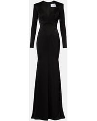Alex Perry - Satin Crepe Gown - Lyst