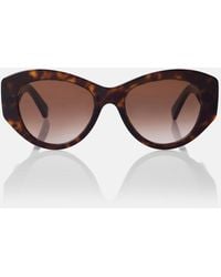 BVLGARI - Tubogas Cat-Eye Sunglasses - Lyst