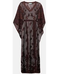 Melissa Odabash - June Cotton-Blend Kaftan - Lyst