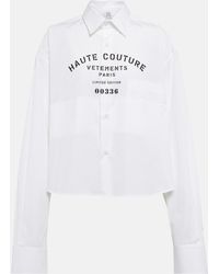 Vetements Shirts for Women | Online Sale up to 68% off | Lyst