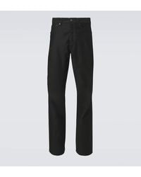 Maison Margiela - Pantalones Rectos De Algodon - Lyst