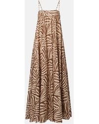 Zimmermann - Wanderlust Printed Cotton Maxi Dress - Lyst