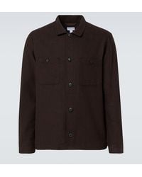 Sunspel - Hemdjacke Aus Baumwolle - Lyst
