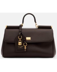 Dolce & Gabbana - Tote Bag My Sicily Medium Aus Leder - Lyst