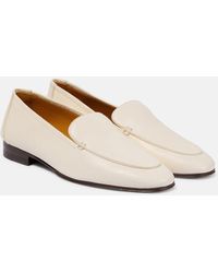 The Row - Adam Leather Loafers - Lyst