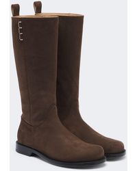 JW Anderson - Suede Knee-High Boots - Lyst