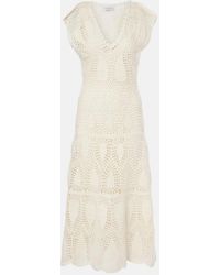 Gabriela Hearst - Waldman Crochet Wool And Cashmere Maxi Dress - Lyst