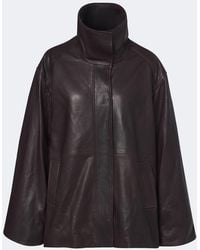 Nour Hammour - Lowen Leather Jacket - Lyst