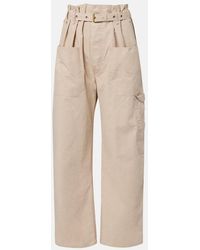 Isabel Marant - Mathilda Cotton Cargo Pants - Lyst