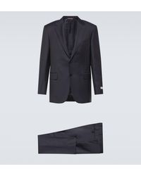 Canali - Single-breasted Wool Suit - Lyst