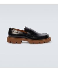 Maison Margiela - Ivy Leather Penny Loafers - Lyst