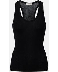 The Row - Cendrea Ribbed-Knit Cotton Tank Top - Lyst