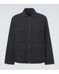 Lemaire - Veste En Toile De Coton - Lyst