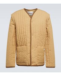 Nanushka - Loris Quilted Cotton Jacket - Lyst